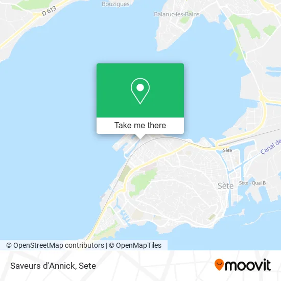 Saveurs d'Annick map