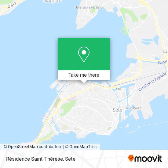 Résidence Saint-Thérèse map