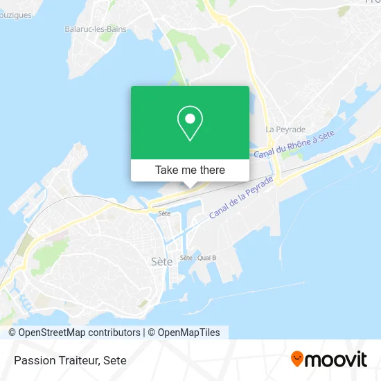 Passion Traiteur map