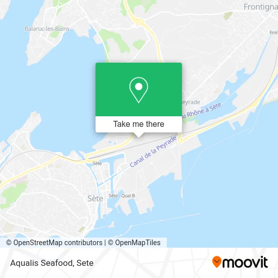 Aqualis Seafood map