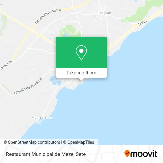 Restaurant Municipal de Meze map