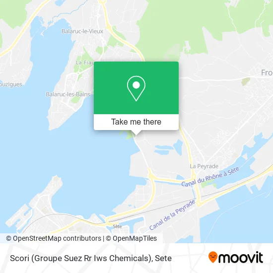 Scori (Groupe Suez Rr Iws Chemicals) map
