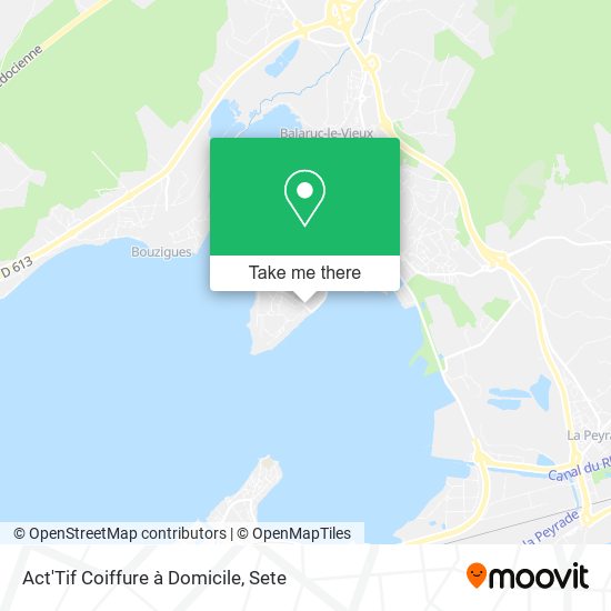 Act'Tif Coiffure à Domicile map