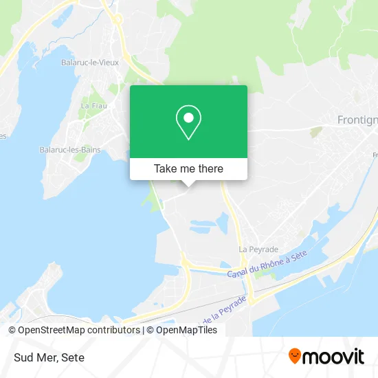 Sud Mer map