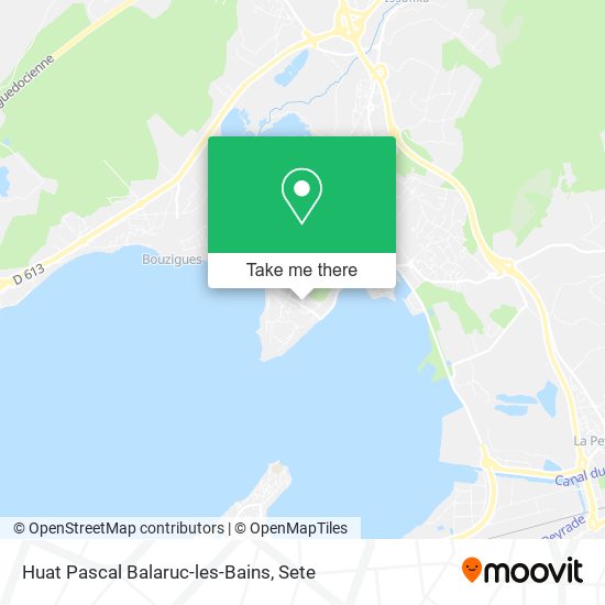 Huat Pascal Balaruc-les-Bains map