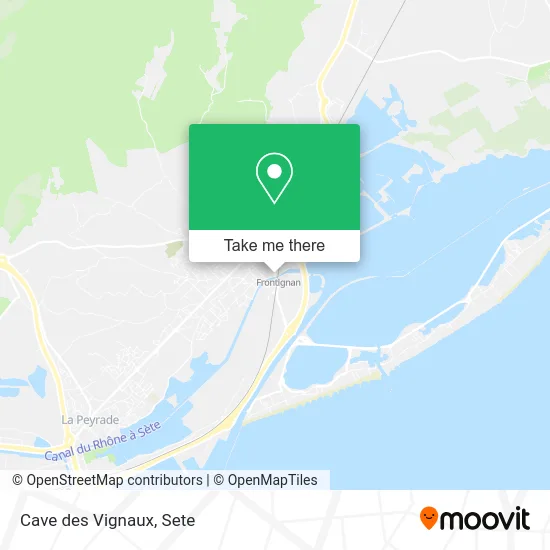 Cave des Vignaux map