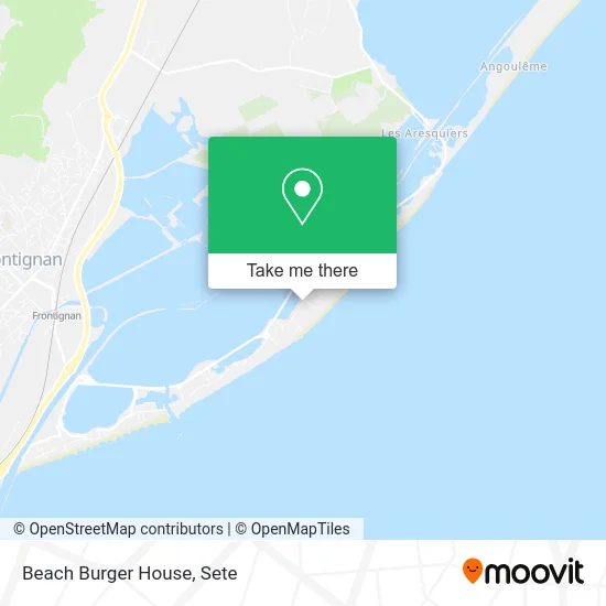 Beach Burger House map