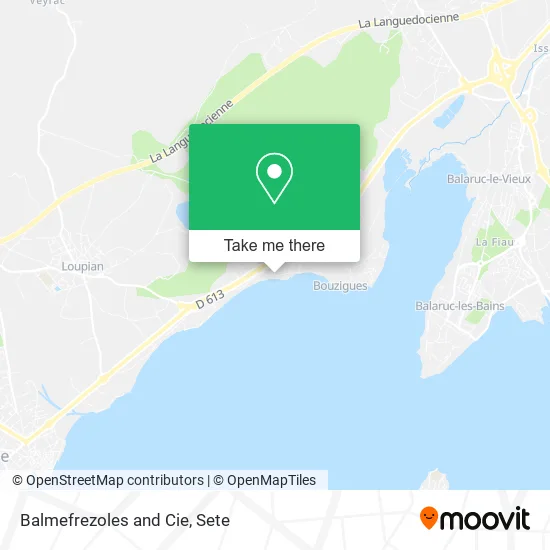 Balmefrezoles and Cie map