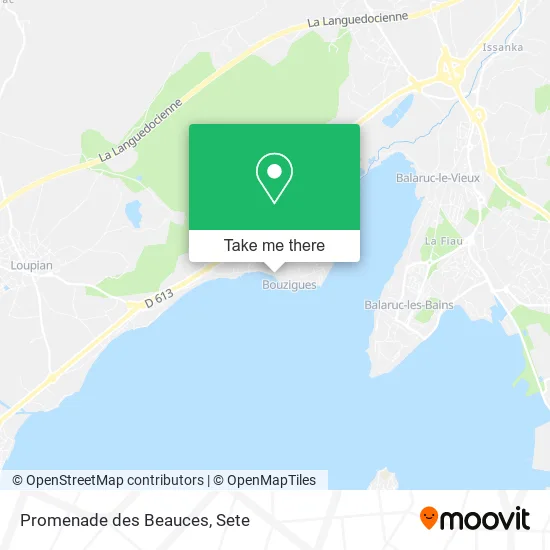 Promenade des Beauces map