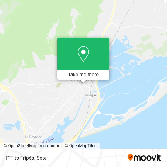 P'Tits Fripés map