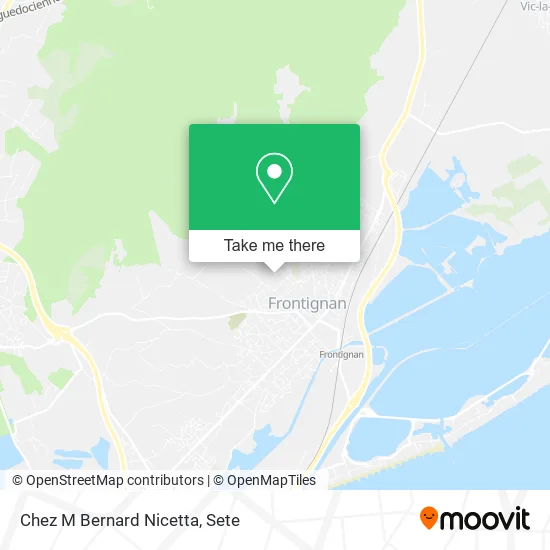 Chez M Bernard Nicetta map