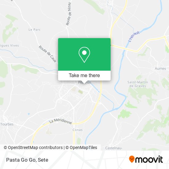 Pasta Go Go map
