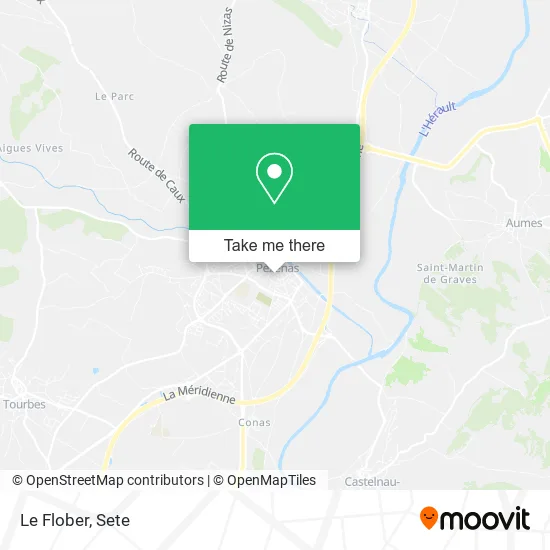 Le Flober map