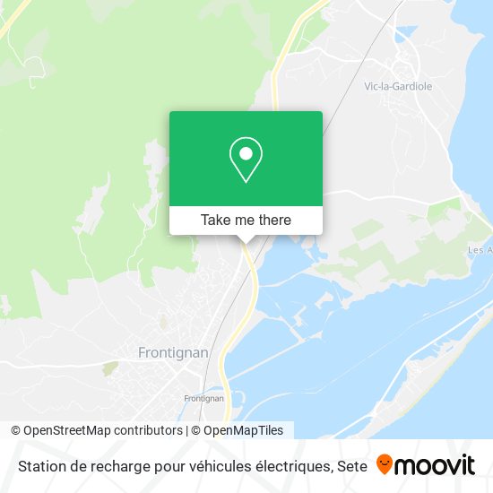Station de recharge pour véhicules électriques map