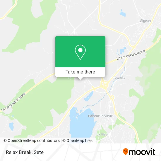 Relax Break map