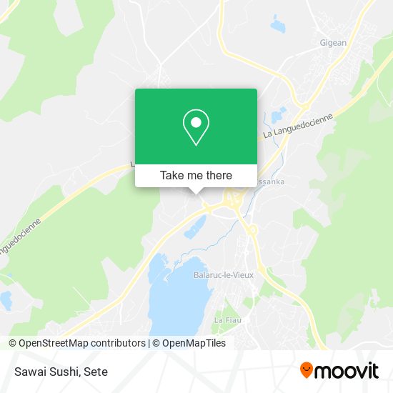 Sawai Sushi map