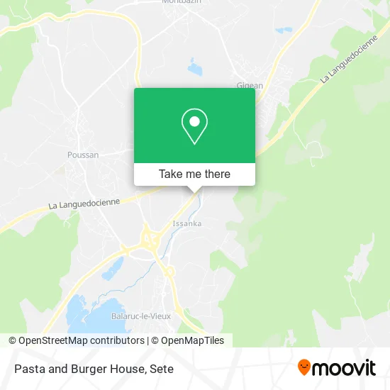 Pasta and Burger House map