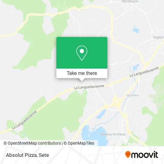 Absolut Pizza map
