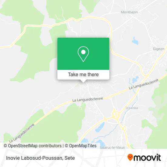 Mapa Inovie Labosud-Poussan