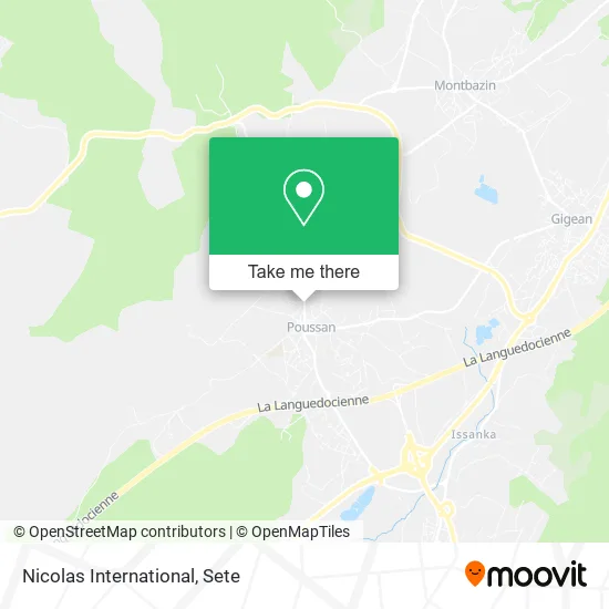 Nicolas International map