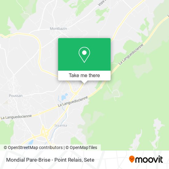 Mapa Mondial Pare-Brise - Point Relais