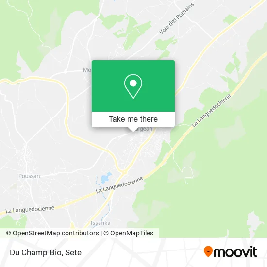 Du Champ Bio map