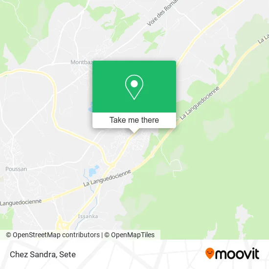 Chez Sandra map