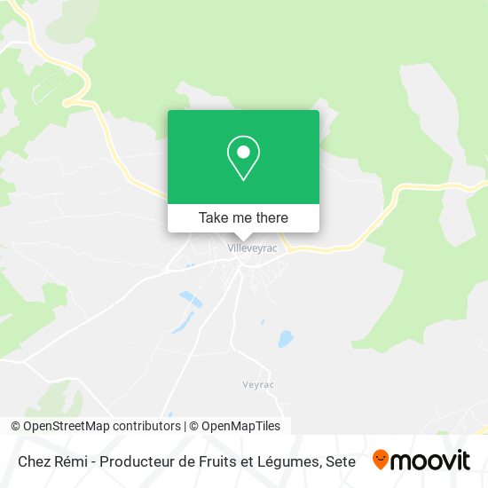 Chez Rémi - Producteur de Fruits et Légumes map