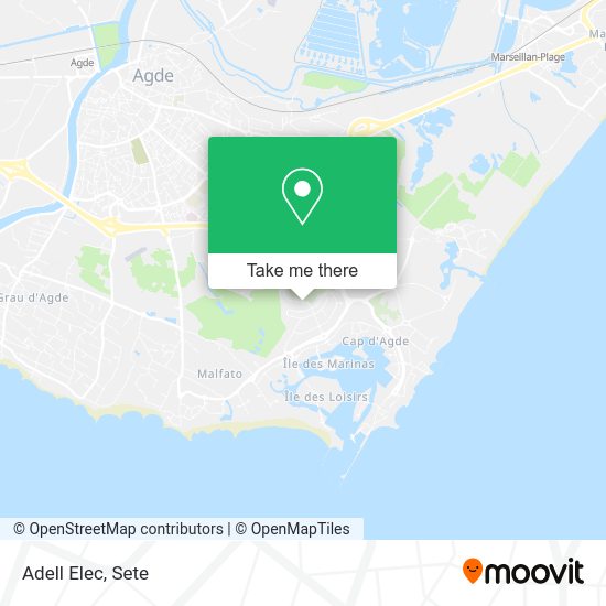 Adell Elec map