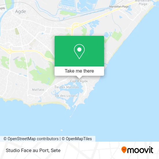 Studio Face au Port map