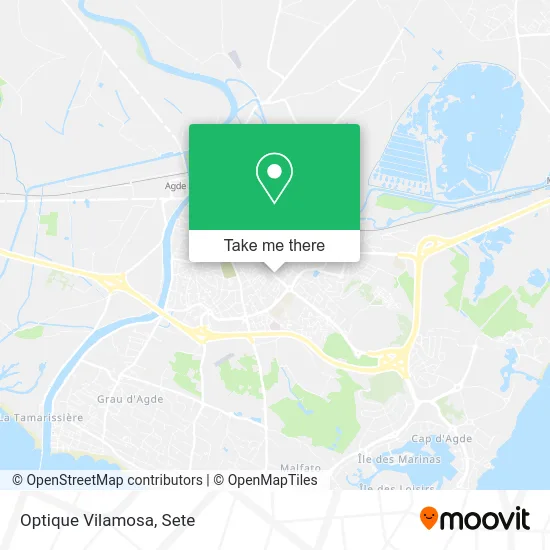 Optique Vilamosa map