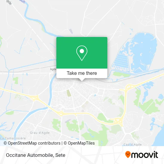 Occitane Automobile map