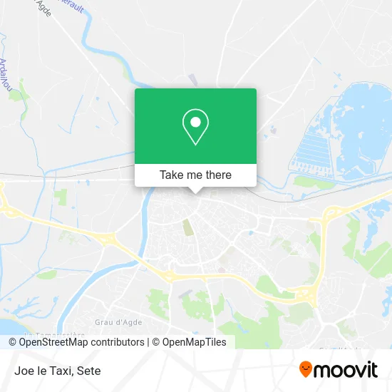 Joe le Taxi map