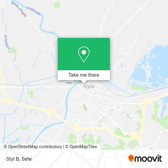 Styl B map