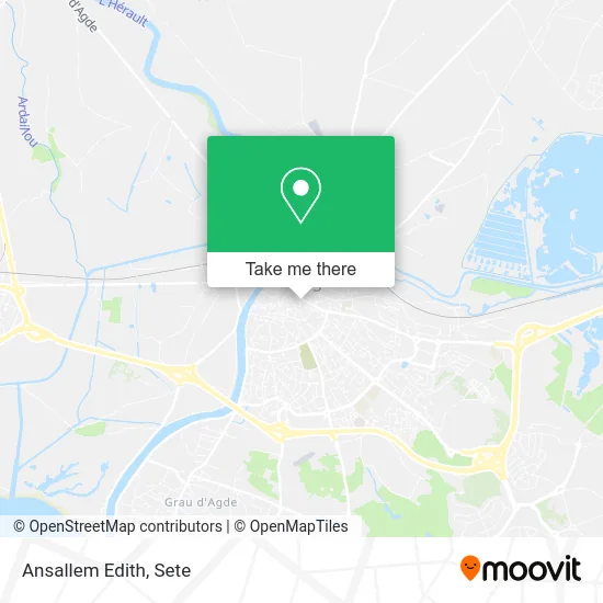 Ansallem Edith map