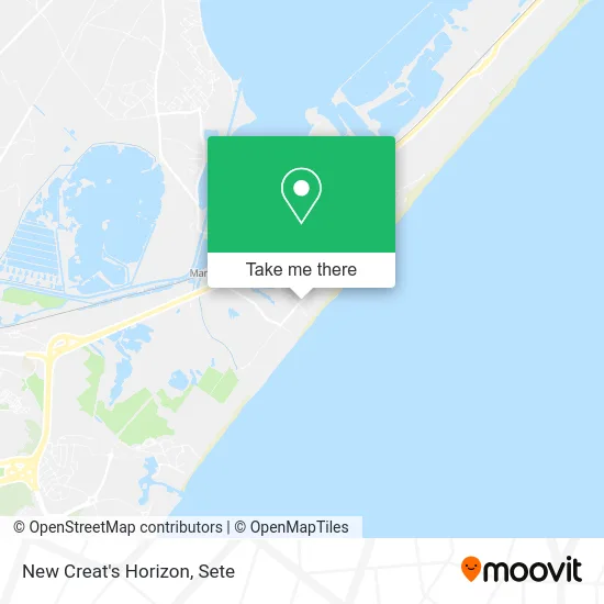 New Creat's Horizon map