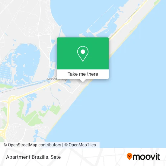 Apartment Brazilia map