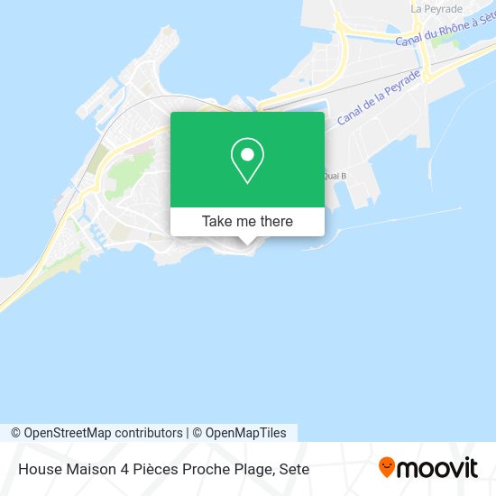 House Maison 4 Pièces Proche Plage map
