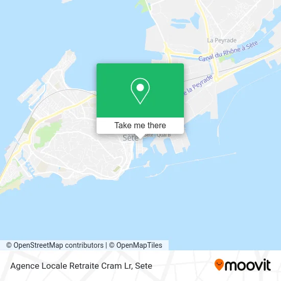 Agence Locale Retraite Cram Lr map