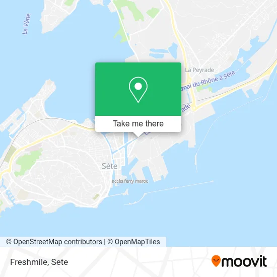 Mapa Freshmile