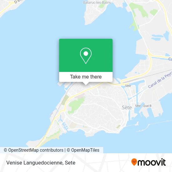 Venise Languedocienne map