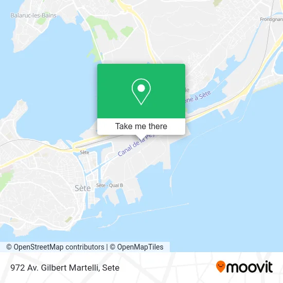 972 Av. Gilbert Martelli map