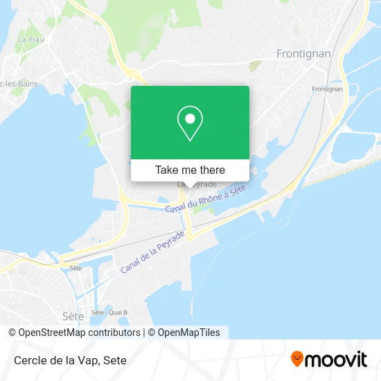 Cercle de la Vap map