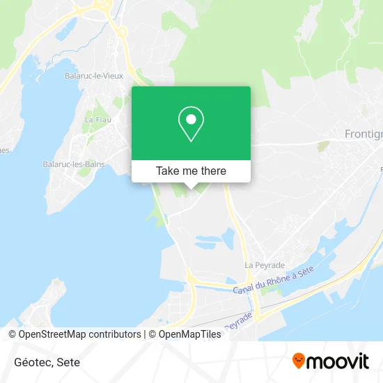 Géotec map