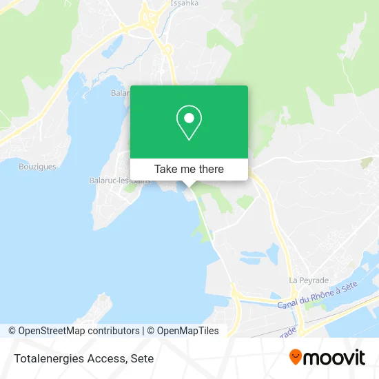 Totalenergies Access map