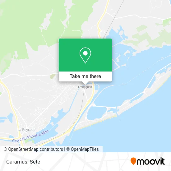 Caramus map