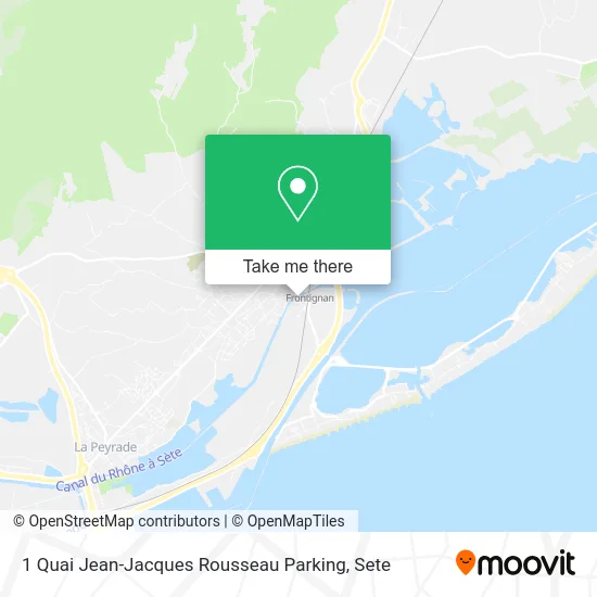 1 Quai Jean-Jacques Rousseau Parking map