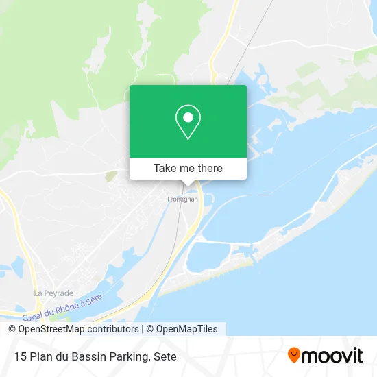 15 Plan du Bassin Parking map