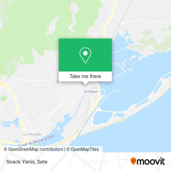 Snack Yanis map