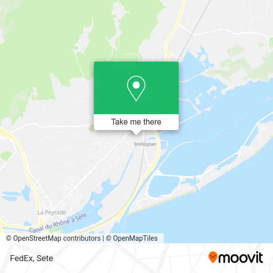 FedEx map